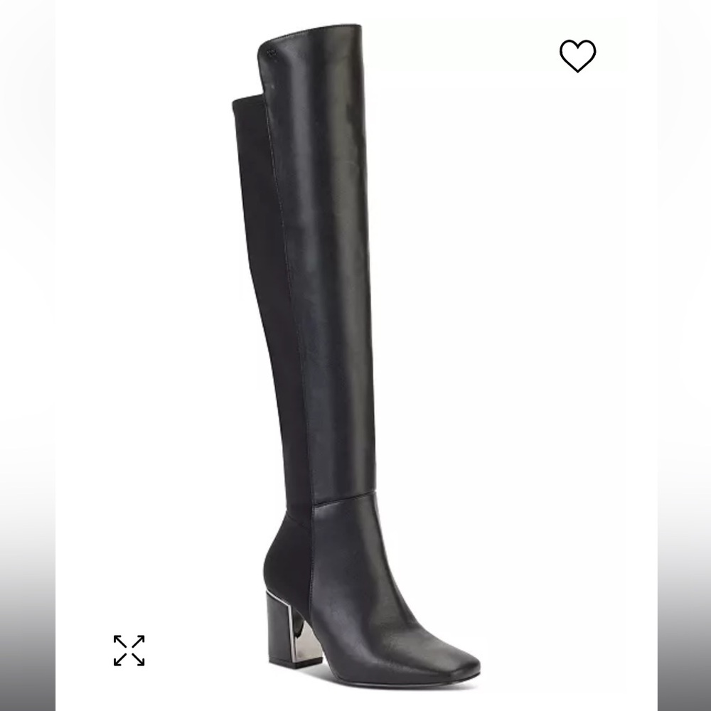 DKNY Women's Cilli Square-Toe Knee-High Dress Boots NWT